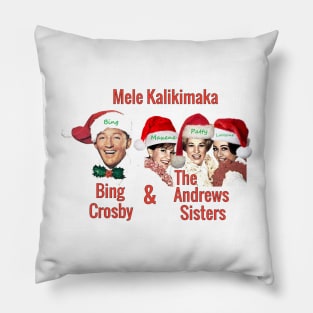 Mele Kalikimaka - Bing Crosby & The Andrews Sisters Pillow