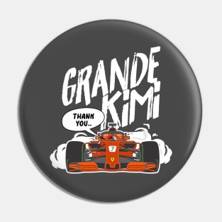 Kimi Raikkonen Grande Kimi Pin