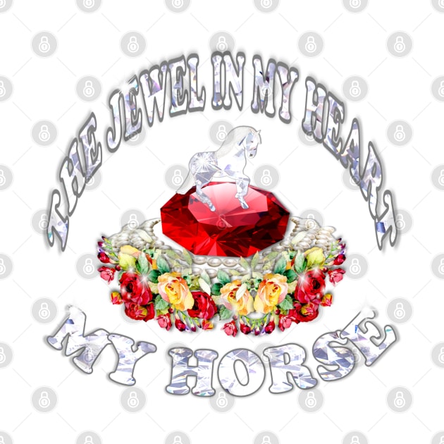 A Horse Lover Jewel by KC Morcom aka KCM Gems n Bling aka KCM Inspirations