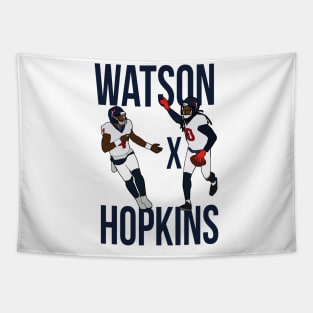 Deshaun Watson and DeAndre Hopkins 'Watson x Hopkins' - Houston Texans Tapestry