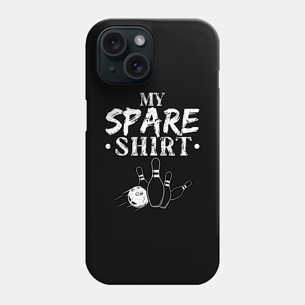 Spare Me Bowling Phone Case by Humbas Fun Shirts