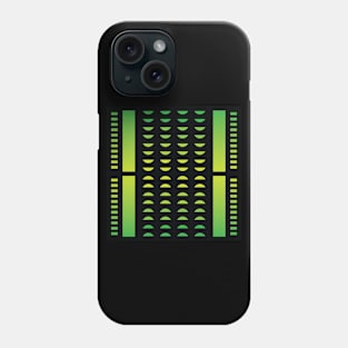 “Dimensional Levels” - V.6 Green - (Geometric Art) (Dimensions) - Doc Labs Phone Case