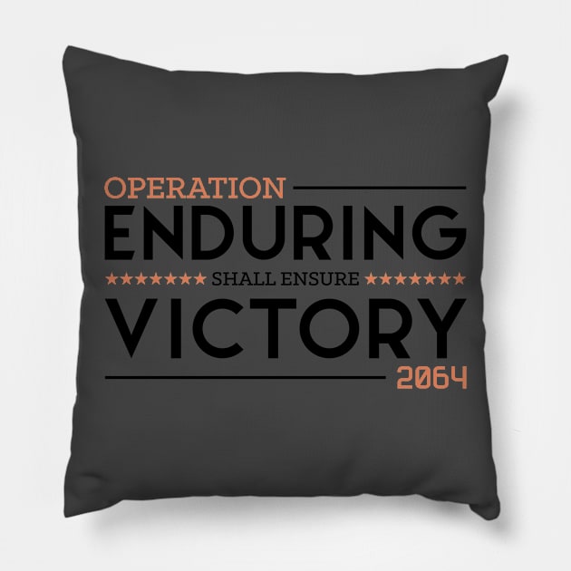 Operation Enduring Victory 2064 Pillow by jkim31