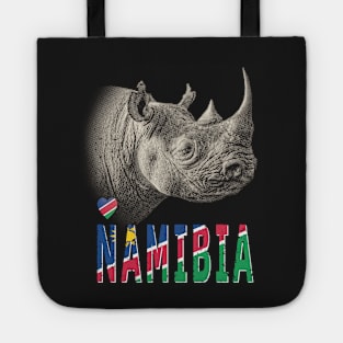 Love Namibia Black Rhino Tote