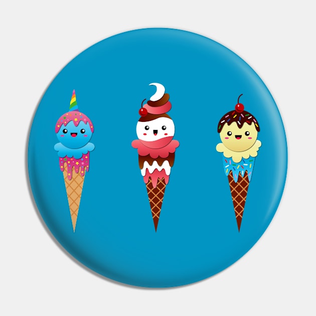 Ice Cream Pin by xyabut2