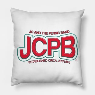 JCPB Letters Design - Red and Green Pillow