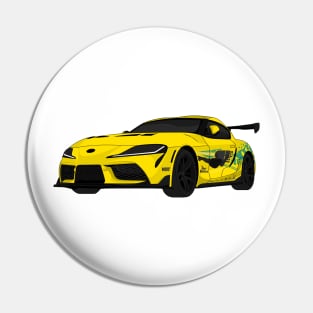 SUPRA YELLOW Pin