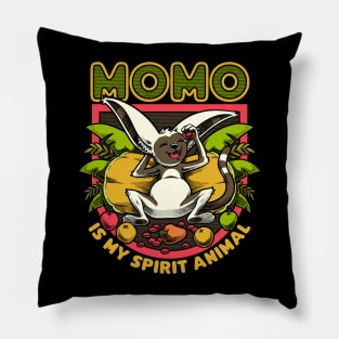 Lazy Air Spirit Animal - Cute Animation Lemur Pillow