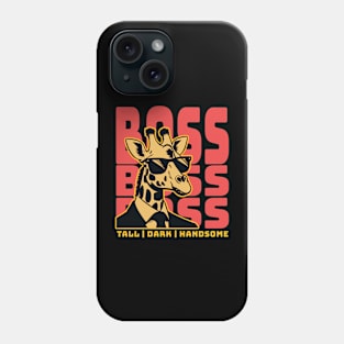 The boss Funny giraffe Phone Case