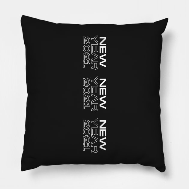 NEW YEAR 2021 Pillow by O.M design