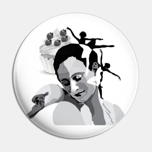 Anna Pavlova vintage portrait Pin