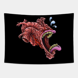 Crying Heart Tapestry