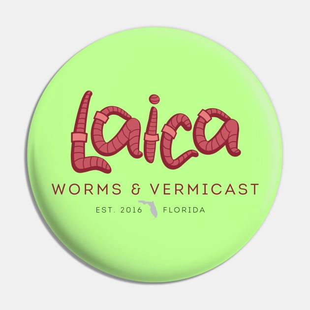 Laica Worms Pin by Laica Worms