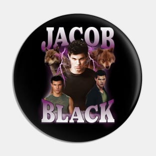 Twilight Jacob Black Lightning Pin