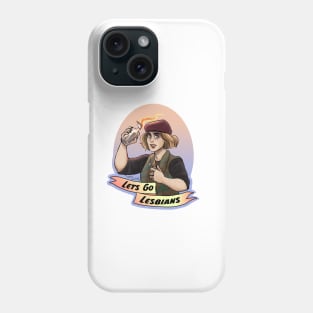 Lets go lesbians Robin Phone Case