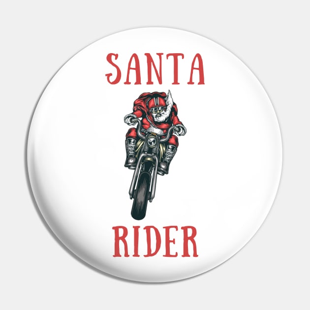 Santa rider Pin by IOANNISSKEVAS