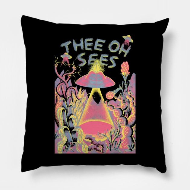 Thee Sees Pillow by Don Kodon