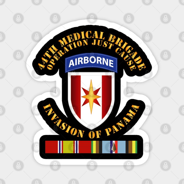 Just Cause - 44th Med Bde Operation Just Cause Panama w Svc Ribbons Magnet by twix123844