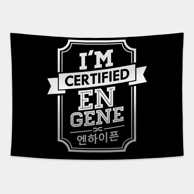 Certified ENHYPEN ENGENE Tapestry by skeletonvenus