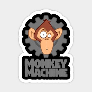 Monkey Machine logo Magnet