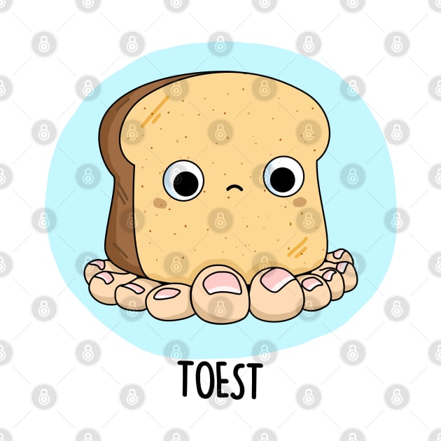 Toest Cute Toast Pun by punnybone