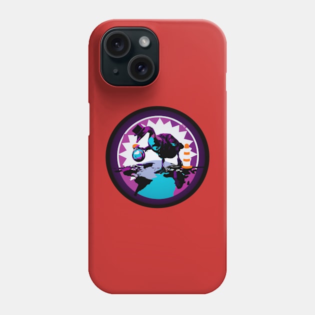 Warning, the mysterious goose is on the loose Phone Case by Trippy Critters