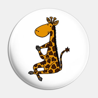 yoga funny giraff mask design,mask maker gifts,mask maker quarantine 2020, quarantine Pin