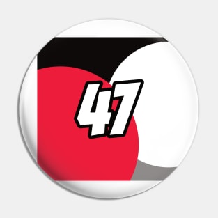 Mick Schumacher Coloured Circles - Driver Number Pin