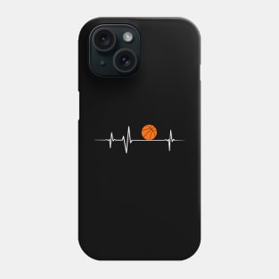 Heartbeat - Basketball Phone Case