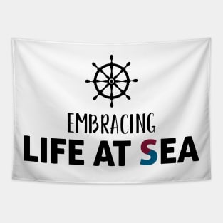 Embracing Life at Sea Tapestry