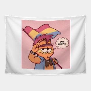 Garfield Pride - Pan rights Tapestry