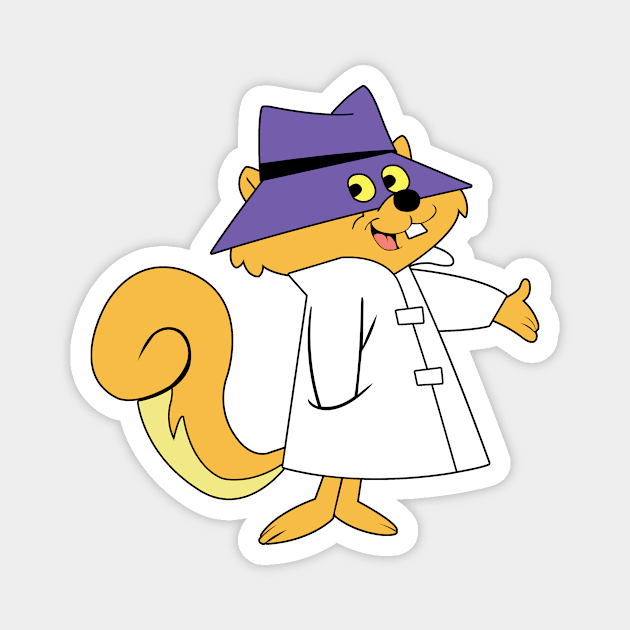 Secret Squirrel - Boomerang Magnet by LuisP96