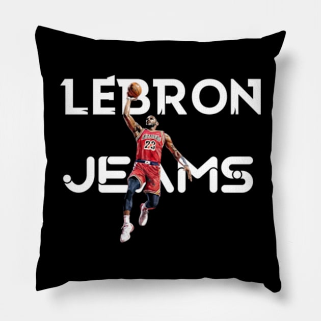 LeBron james Pillow by TshirtMA