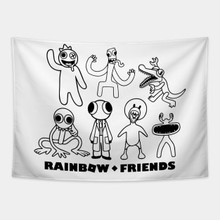 Rainbow Friends Group1 Tapestry