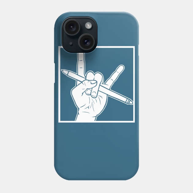 Rock n' Draw Phone Case by Matex135