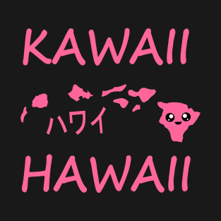 Kawaii Hawaii - Pink T-Shirt