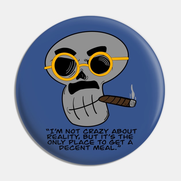 Groucho Skullz Pin by Federation Skum Kosplay