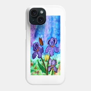 Iris at Sunrise Phone Case