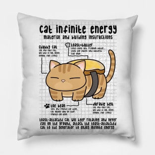 Cat Infinite Energy Pillow