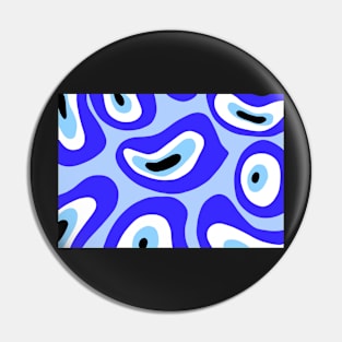 trippy evil eye Pin