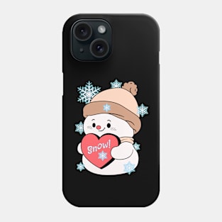 Snow Lover's Baby Snowman Phone Case