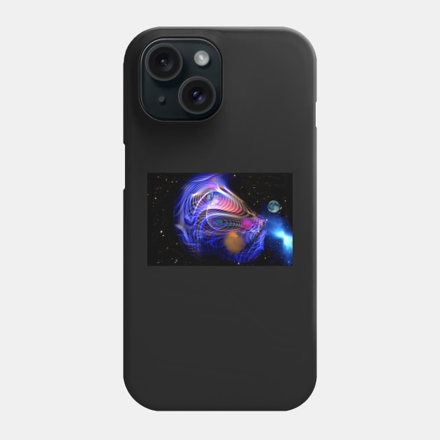 Space Dragon Phone Case by AlienVisitor