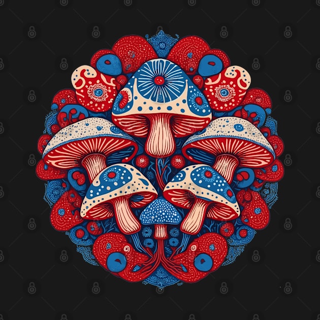 Amanita mushrooms by arrowdesigns19