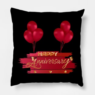 Happy Anniversary Pillow