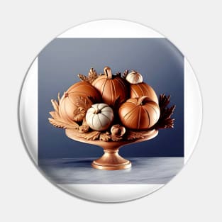 Elegant Autumn Still Life Pin