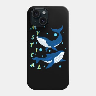 MYSTIC BLUE WHALE Phone Case