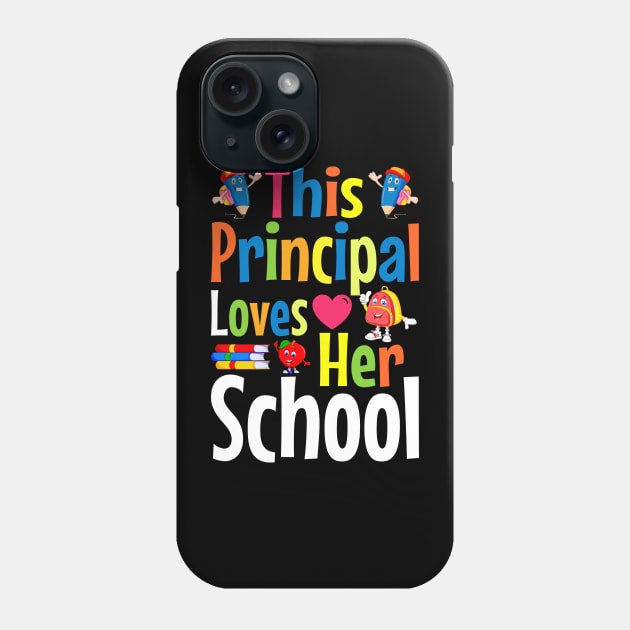 this principal loves her school back to school Phone Case by TheDesignDepot