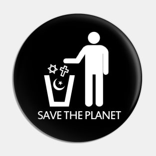 Save The Planet - Religions Pin