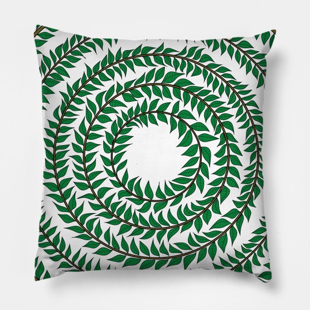 Merry go round (green) Pillow by ckai