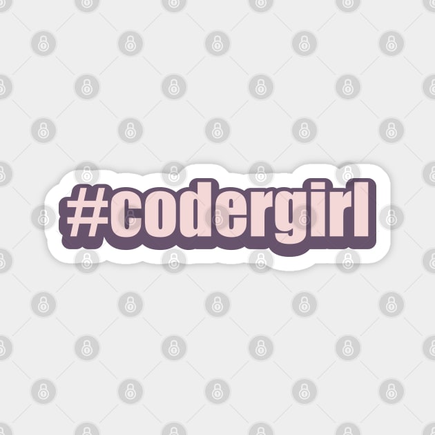 Girls who code Magnet by nanarts